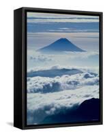 Mt. Fuji Over the Clouds-null-Framed Stretched Canvas