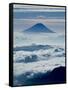 Mt. Fuji Over the Clouds-null-Framed Stretched Canvas