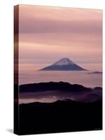 Mt. Fuji Over the Clouds-null-Stretched Canvas