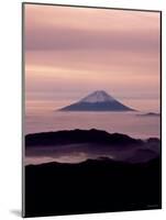 Mt. Fuji Over the Clouds-null-Mounted Photographic Print