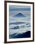 Mt. Fuji Over the Clouds-null-Framed Photographic Print