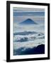 Mt. Fuji Over the Clouds-null-Framed Photographic Print