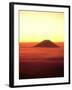 Mt. Fuji Over the Sea of Cloud at Dawn and Viewed from Mitsu-Tohge, Yamanashi, Japan-null-Framed Photographic Print