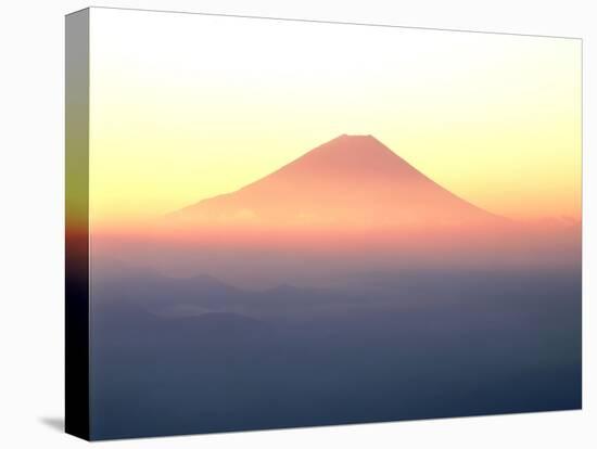 Mt.Fuji Viewed from Mt.Kushigata, Yamanashi, Japan-null-Stretched Canvas