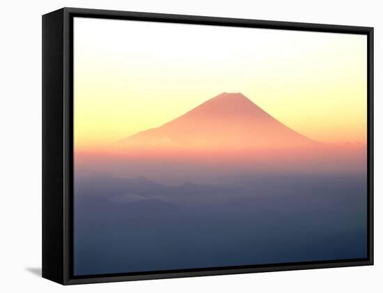 Mt.Fuji Viewed from Mt.Kushigata, Yamanashi, Japan-null-Framed Stretched Canvas