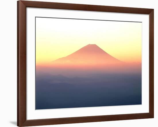 Mt.Fuji Viewed from Mt.Kushigata, Yamanashi, Japan-null-Framed Photographic Print