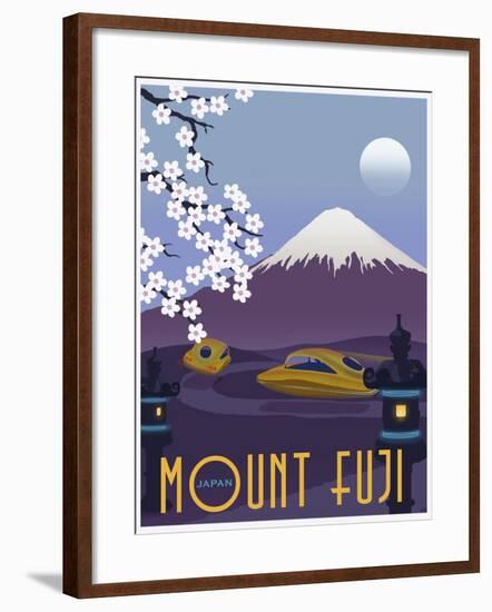 Mt Fuji-Steve Thomas-Framed Giclee Print