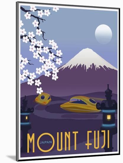 Mt Fuji-Steve Thomas-Mounted Giclee Print