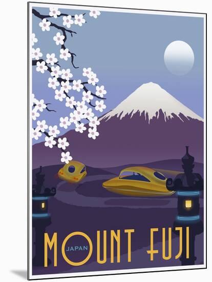 Mt Fuji-Steve Thomas-Mounted Giclee Print