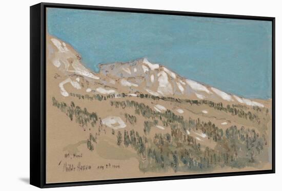 Mt. Hood, 1904-Childe Hassam-Framed Stretched Canvas