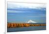 Mt. Hood and Columbia River-Steve Terrill-Framed Photographic Print