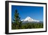 Mt. Hood and Pine Trees-jkraft5-Framed Photographic Print