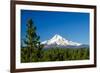 Mt. Hood and Pine Trees-jkraft5-Framed Photographic Print