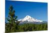 Mt. Hood and Pine Trees-jkraft5-Mounted Photographic Print