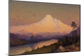 Mt. Hood at Sunset-James Everett Stuart-Mounted Giclee Print