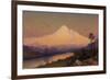 Mt. Hood at Sunset-James Everett Stuart-Framed Giclee Print