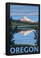 Mt. Hood From Lost Lake, Oregon-null-Framed Poster