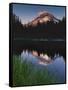 Mt. Hood from Mirror Lake, Mt. Hood National Forest, Oregon, USA-Charles Gurche-Framed Stretched Canvas