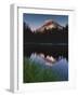 Mt. Hood from Mirror Lake, Mt. Hood National Forest, Oregon, USA-Charles Gurche-Framed Photographic Print