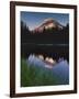 Mt. Hood from Mirror Lake, Mt. Hood National Forest, Oregon, USA-Charles Gurche-Framed Photographic Print