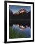 Mt. Hood from Mirror Lake, Mt. Hood National Forest, Oregon, USA-Charles Gurche-Framed Photographic Print