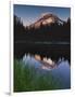 Mt. Hood from Mirror Lake, Mt. Hood National Forest, Oregon, USA-Charles Gurche-Framed Photographic Print