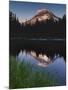 Mt. Hood from Mirror Lake, Mt. Hood National Forest, Oregon, USA-Charles Gurche-Mounted Photographic Print