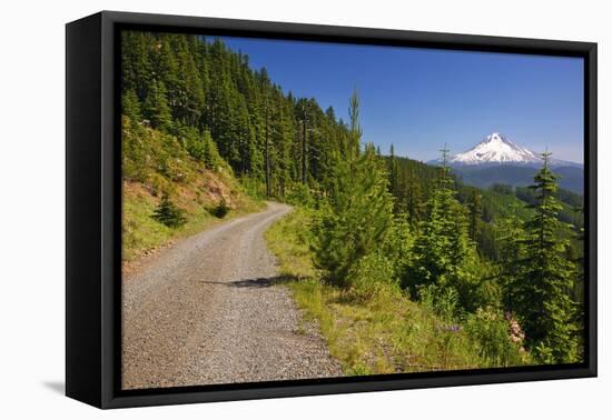 Mt. Hood from Mt. Hood National Forest. Oregon, USA-Craig Tuttle-Framed Stretched Canvas