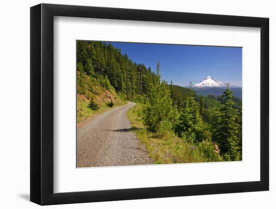 Mt. Hood from Mt. Hood National Forest. Oregon, USA-Craig Tuttle-Framed Photographic Print