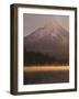 Mt. Hood from Trilliam Lake, Mt. Hood National Forest, Oregon, USA-Charles Gurche-Framed Photographic Print