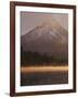 Mt. Hood from Trilliam Lake, Mt. Hood National Forest, Oregon, USA-Charles Gurche-Framed Photographic Print