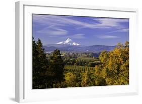 Mt. Hood, Hood River Valley, Columbia River Gorge National Scenic Area, Oregon-Craig Tuttle-Framed Photographic Print