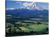 Mt. Hood, Hood River Valley, Oregon, USA-Charles Gurche-Stretched Canvas