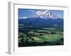 Mt. Hood, Hood River Valley, Oregon, USA-Charles Gurche-Framed Premium Photographic Print