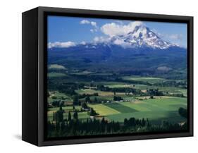 Mt. Hood, Hood River Valley, Oregon, USA-Charles Gurche-Framed Stretched Canvas