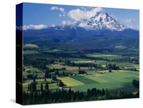 Mt. Hood, Hood River Valley, Oregon, USA-Charles Gurche-Stretched Canvas