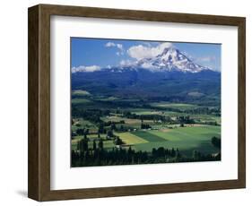 Mt. Hood, Hood River Valley, Oregon, USA-Charles Gurche-Framed Photographic Print