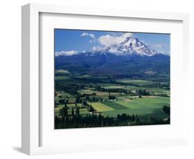 Mt. Hood, Hood River Valley, Oregon, USA-Charles Gurche-Framed Photographic Print