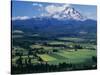 Mt. Hood, Hood River Valley, Oregon, USA-Charles Gurche-Stretched Canvas