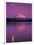 Mt Hood in Moonlight, Lost Lake, Oregon Cascades, USA-Janis Miglavs-Framed Photographic Print