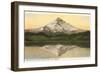 Mt. Hood, Lost Lake, Oregon-null-Framed Art Print