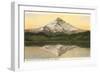 Mt. Hood, Lost Lake, Oregon-null-Framed Art Print