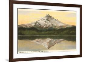 Mt. Hood, Lost Lake, Oregon-null-Framed Art Print