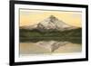 Mt. Hood, Lost Lake, Oregon-null-Framed Art Print