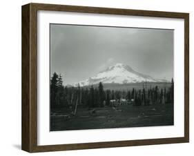 Mt. Hood, Oregon - Horse Meadow and Camp Photograph-Lantern Press-Framed Art Print