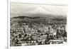 Mt. Hood over Portland, Oregon-null-Framed Art Print