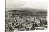 Mt. Hood over Portland, Oregon-null-Stretched Canvas