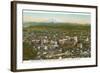 Mt. Hood over Portland, Oregon-null-Framed Art Print