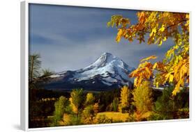 Mt. Hood Parkdale-Ike Leahy-Framed Photographic Print