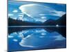 Mt. Hood Reflected in Lost Lake, Oregon Cascades, USA-Janis Miglavs-Mounted Premium Photographic Print